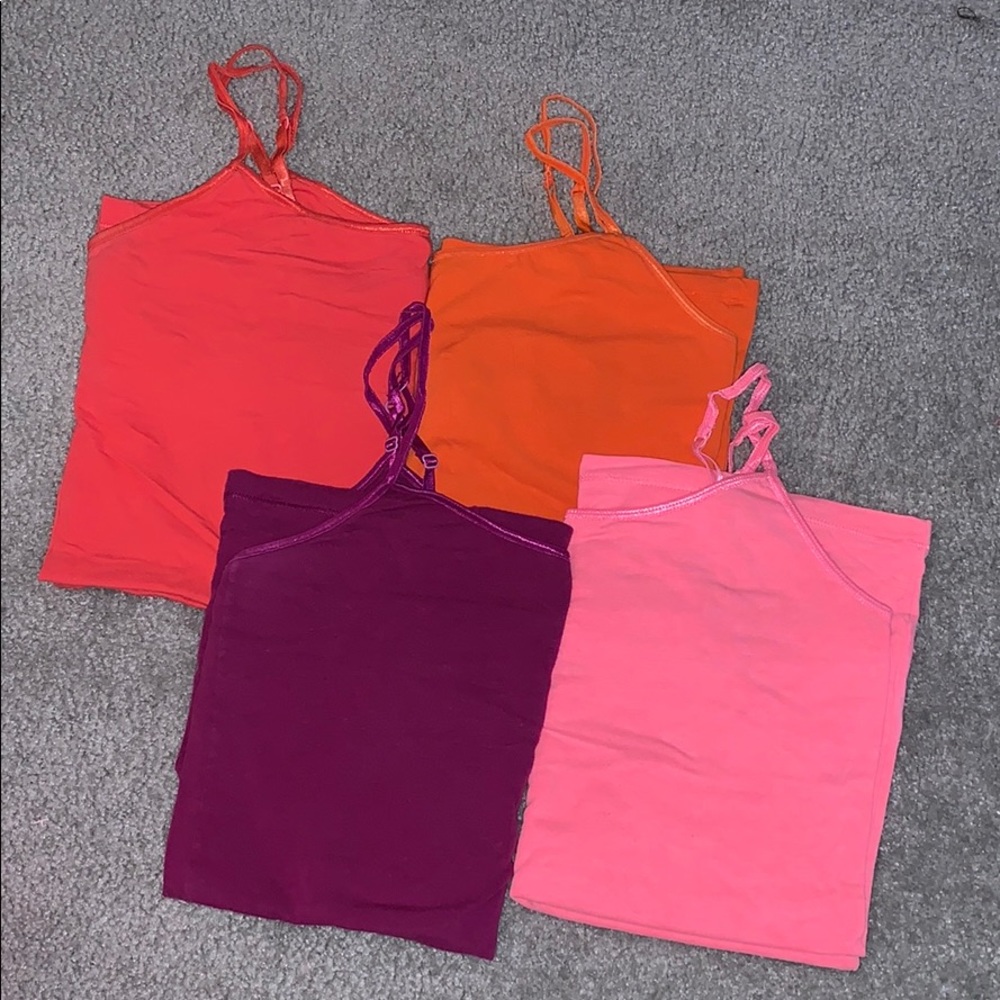 4 Aeropostale Camis, sold separately.